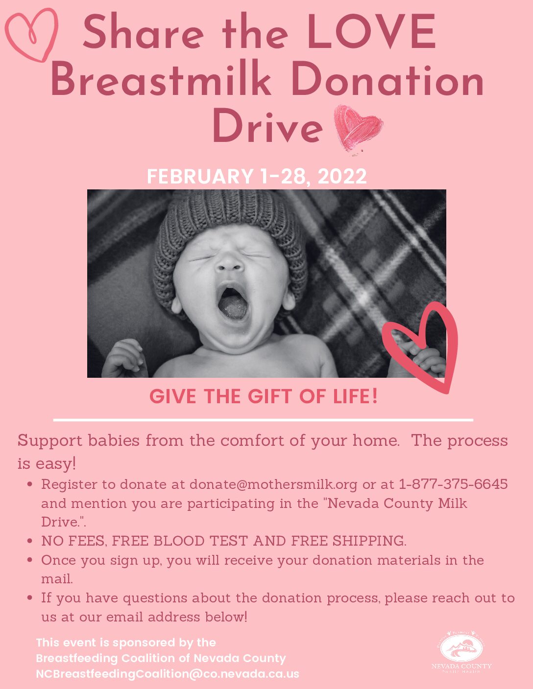 2 Share the Love – Breastmilk Donation Drive_NC
