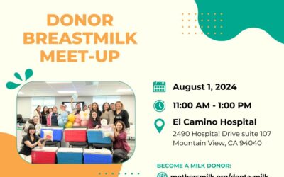 El Camino Hospital Donor Breastmilk Meet-up on August 1, 2024