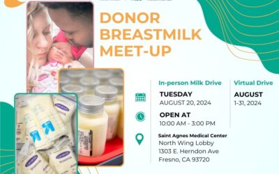 Saint Agnes Medical Center Donor Breastmilk Meet-up on August 20, 2024