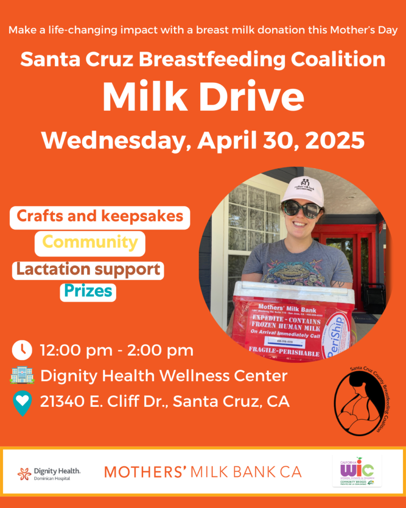 Santa Cruz Breastfeeding Coalition Milk Drive
